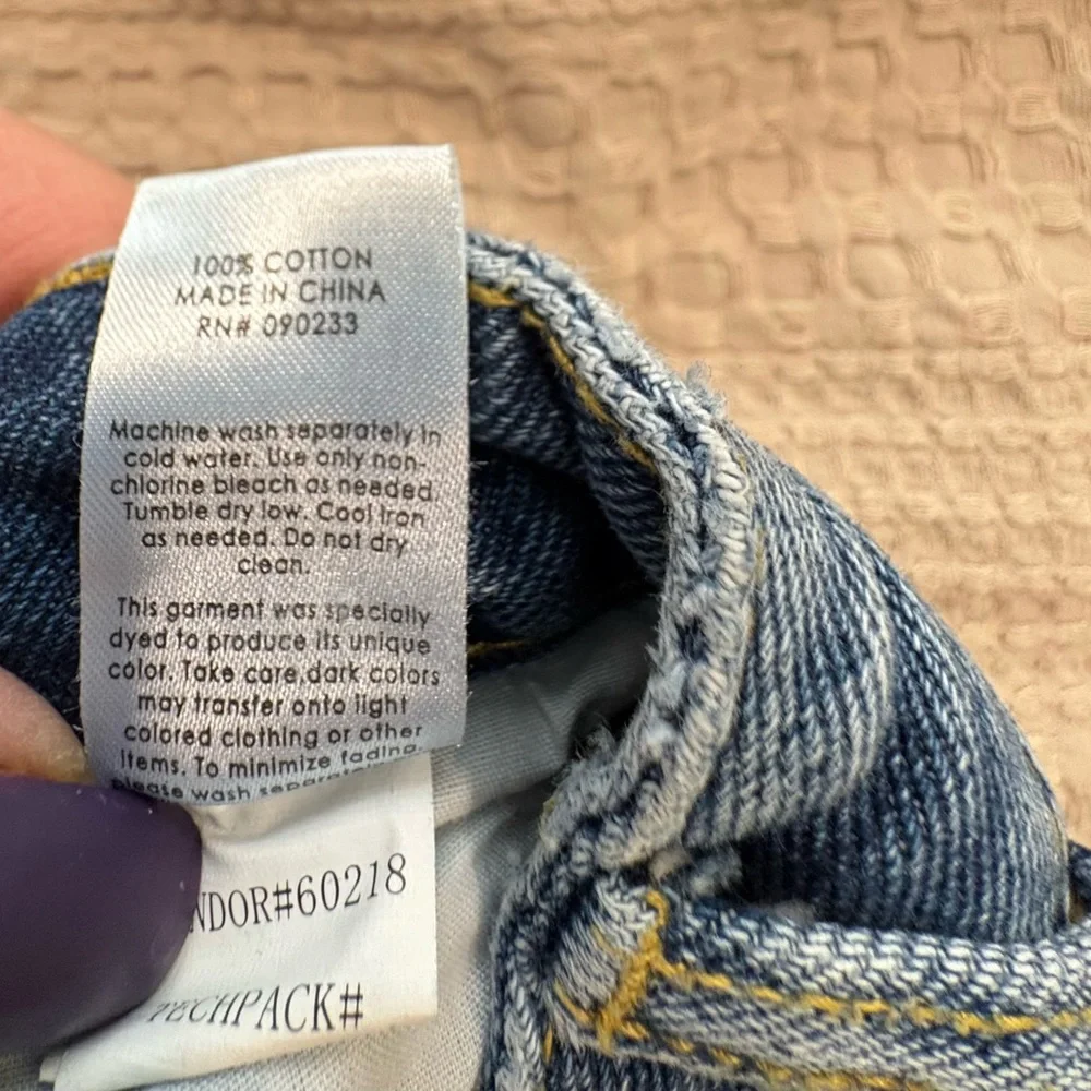 PacSun Two-Tone Blue Women's Jeans  W25/L30 90’s Boyfriend - Picture 11 of 11